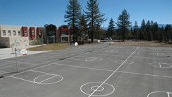 Basketball Court Striping